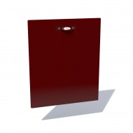 Front pentru masina de spalat vase 60cm MDF rosu simplu Front pentru masina de spalat vase 60cm MDF rosu simplu
